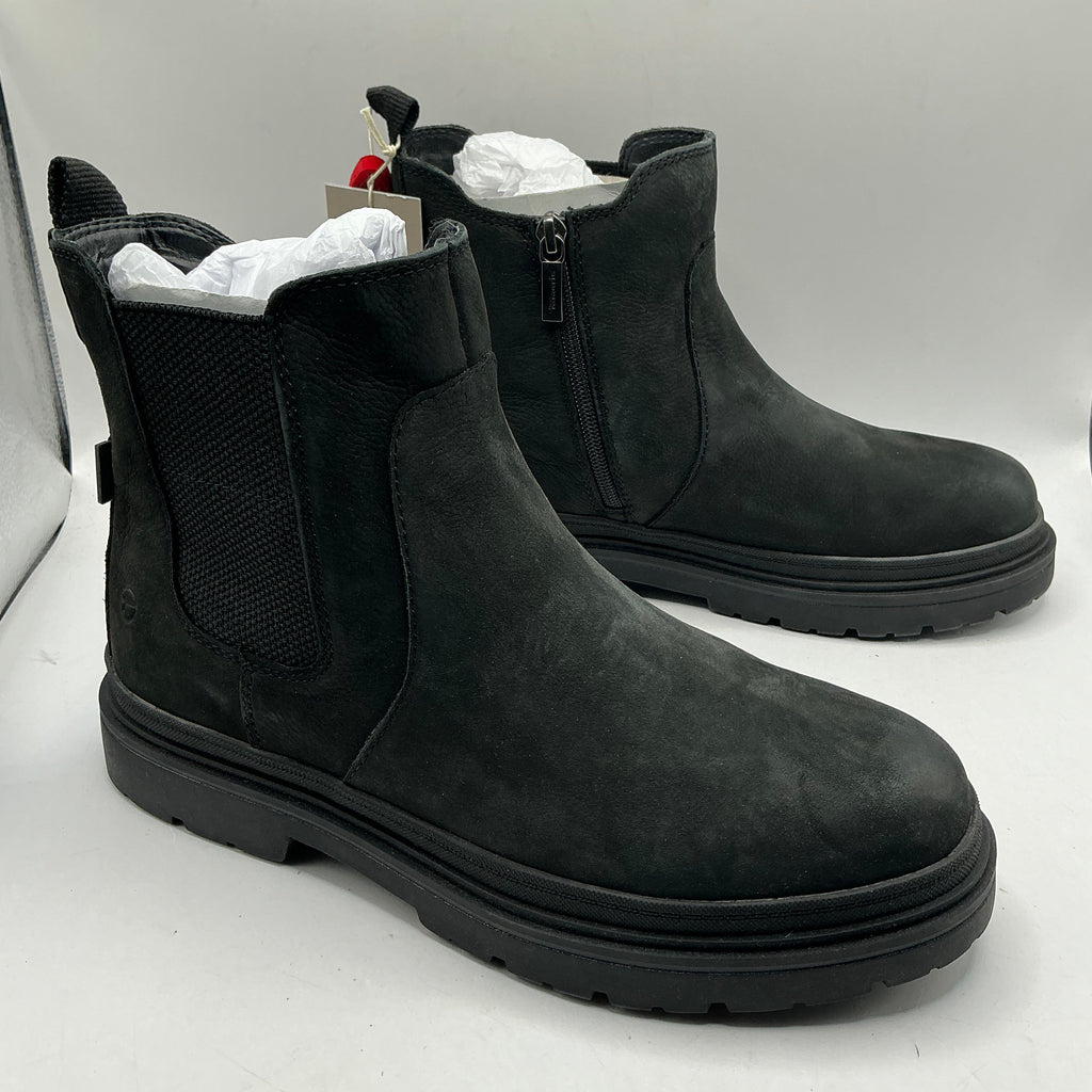 Tamaris comfort black Nubuck leather ankle boots