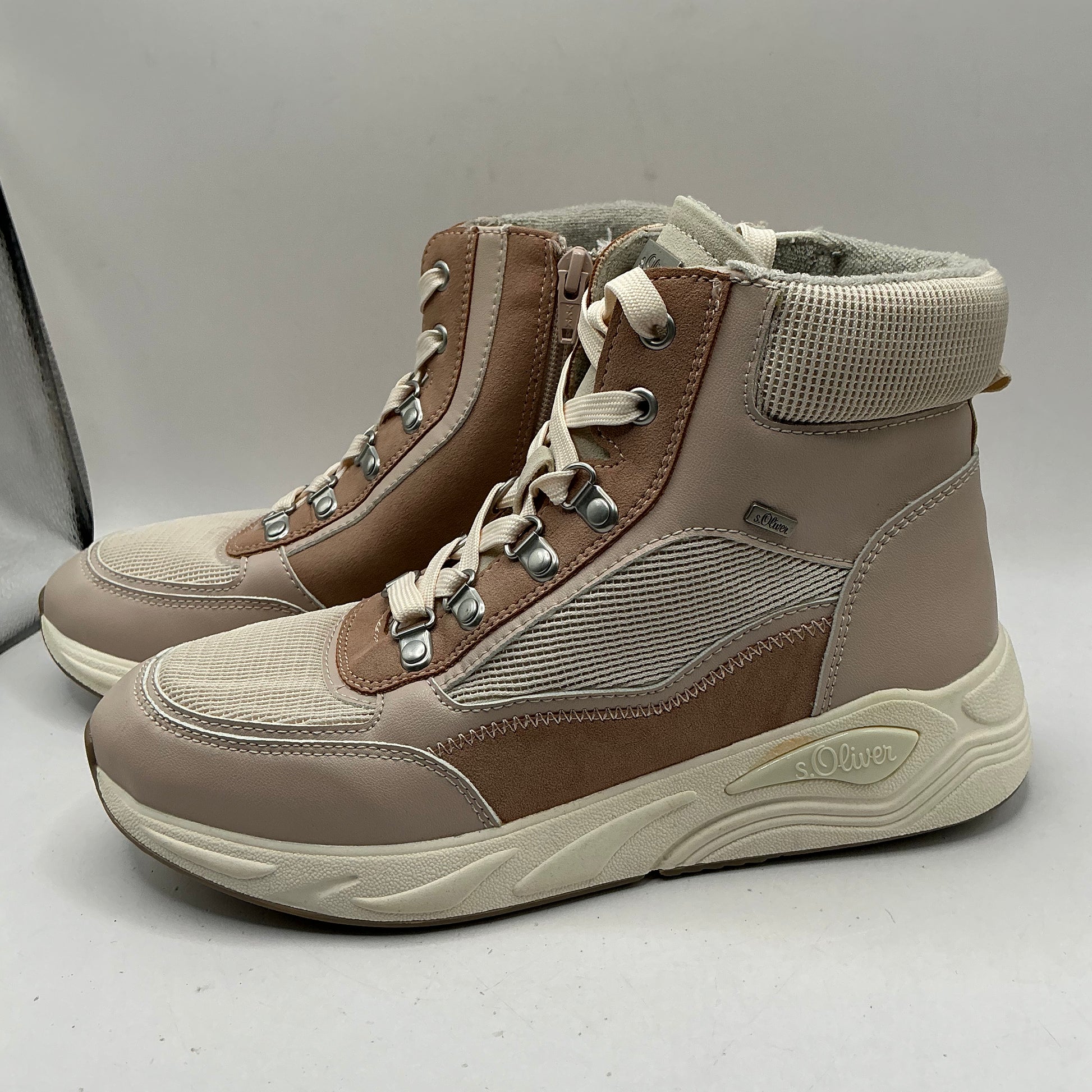 S.Oliver, old rose combination, trainers