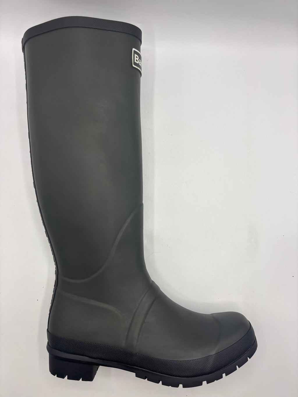 Barbour “abbey” green wellington boots (4,7)