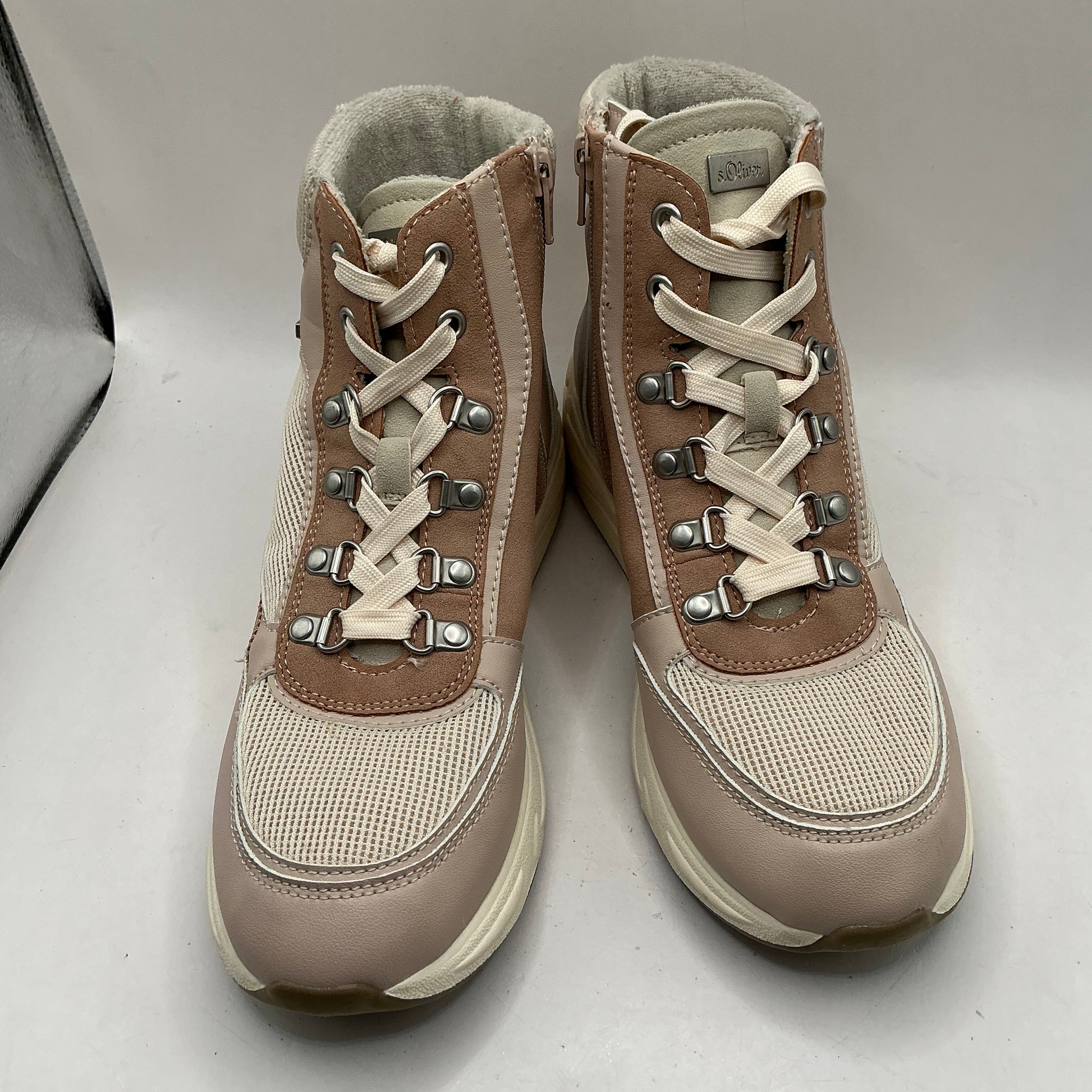 S.Oliver, old rose combination, trainers