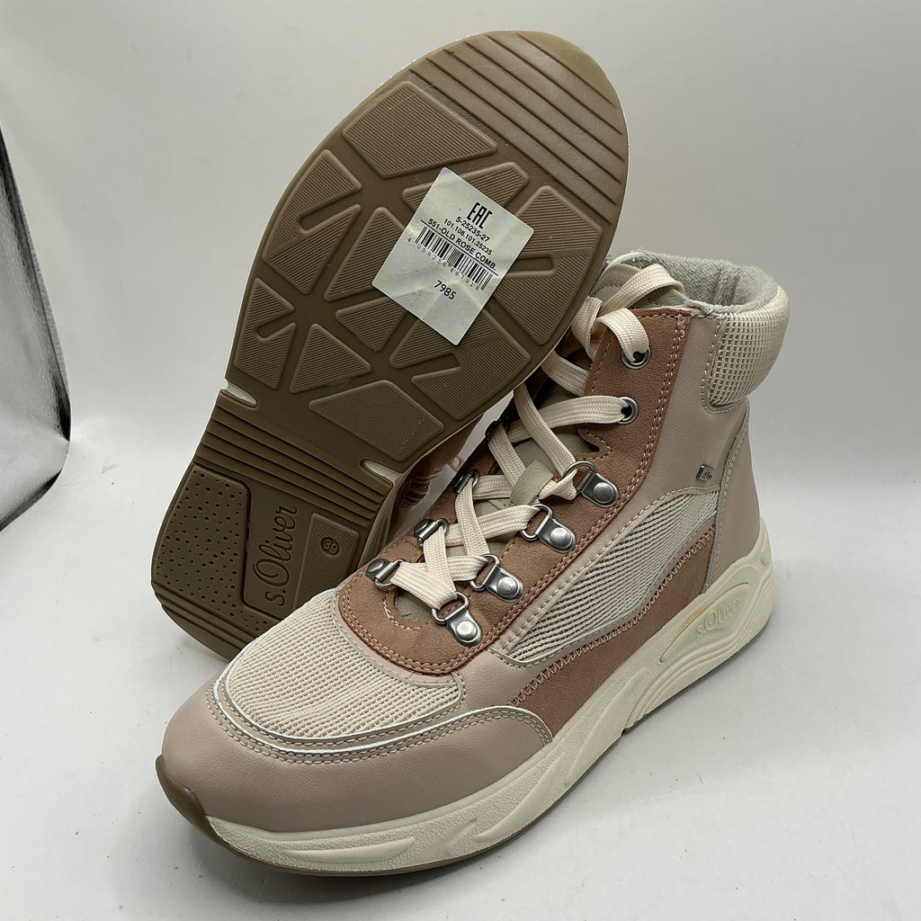 S.Oliver, old rose combination, trainers
