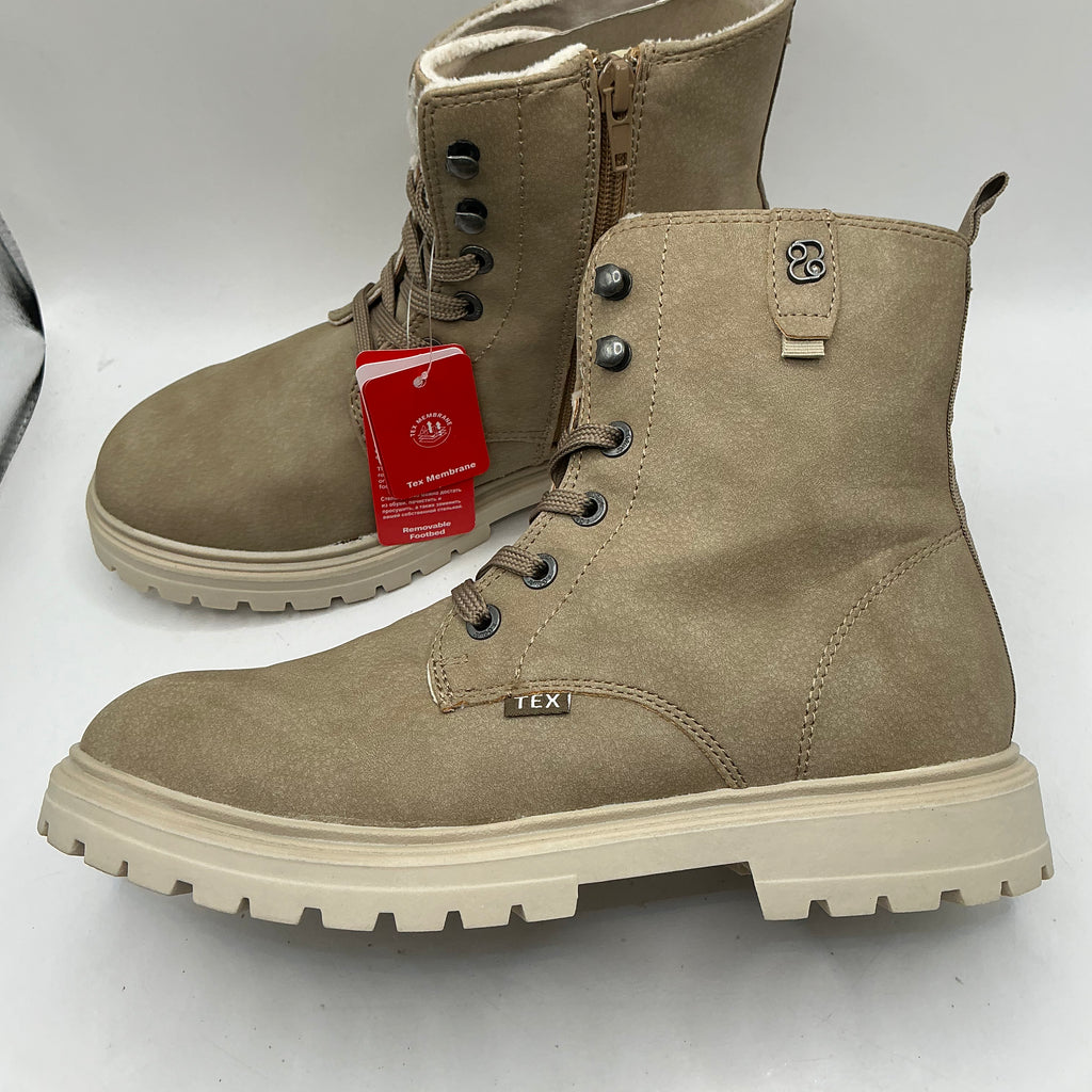 S.Oliver beige ankle boots with Tex Membrane