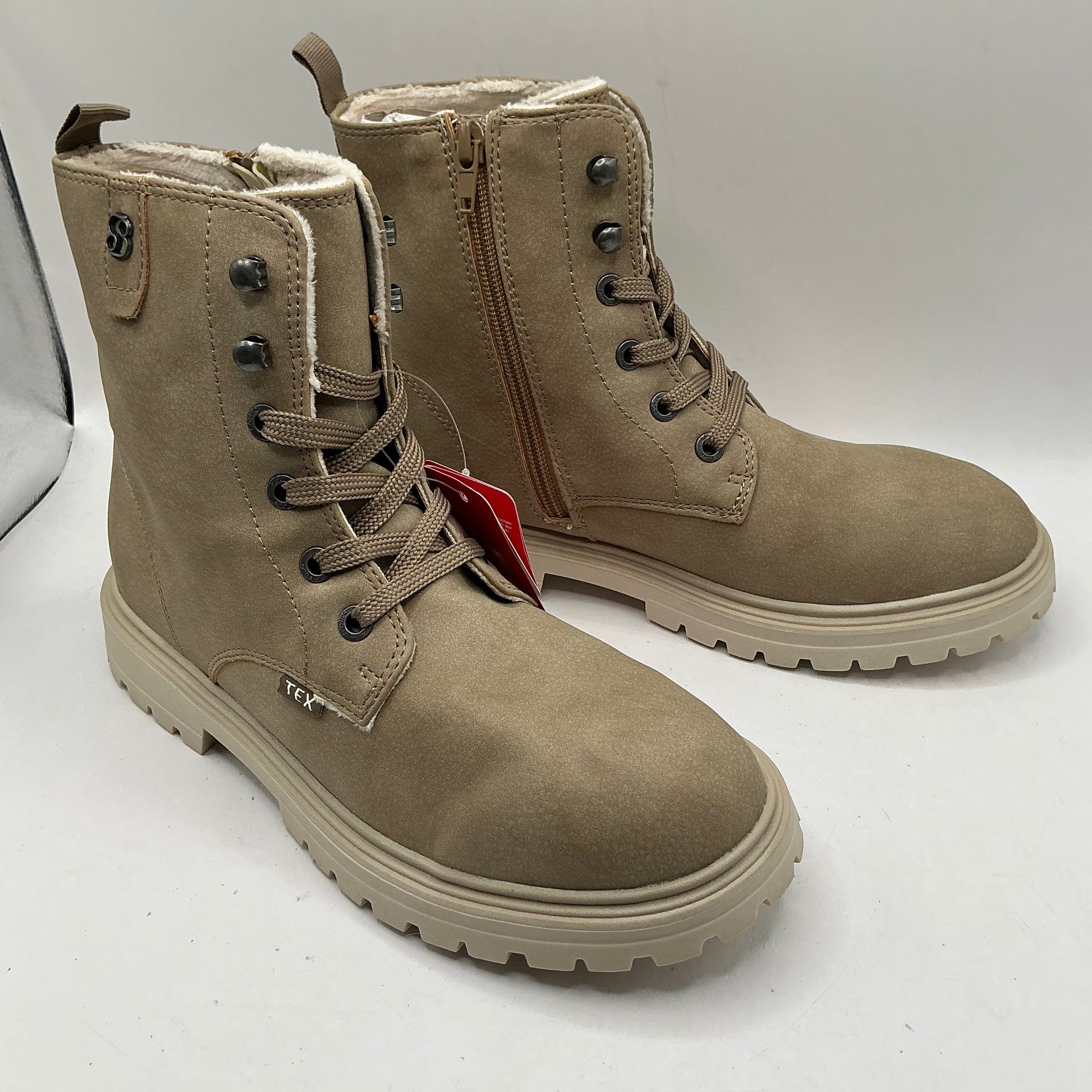 S.Oliver beige ankle boots with Tex Membrane