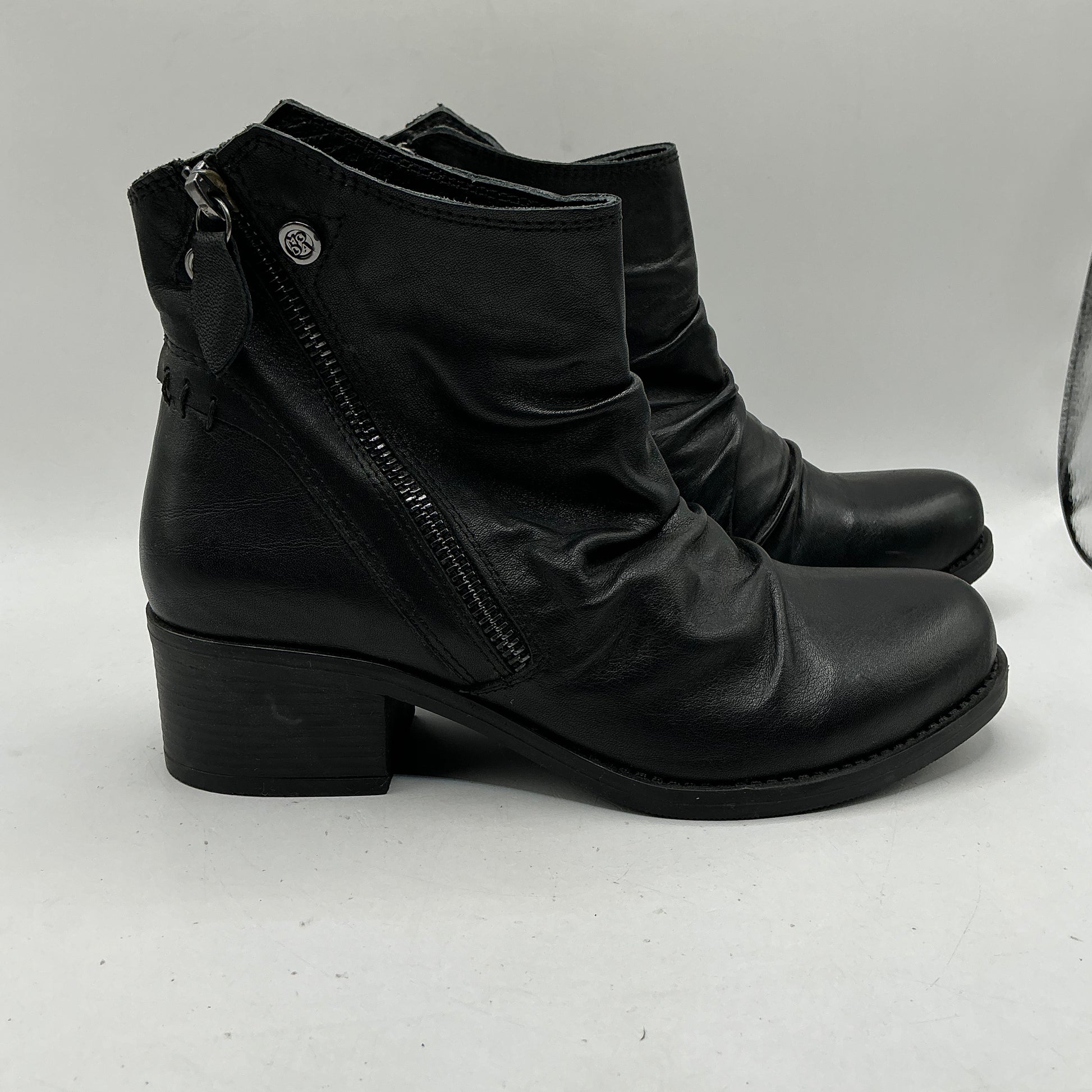 Ex Moda In Pelle - Ladies Black Leather Boots