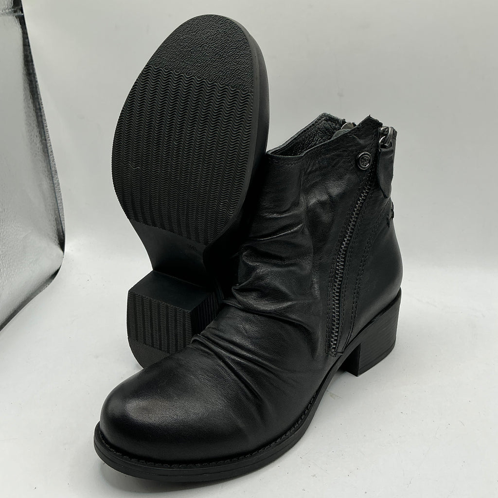 Ex Moda In Pelle - Ladies Black Leather Boots