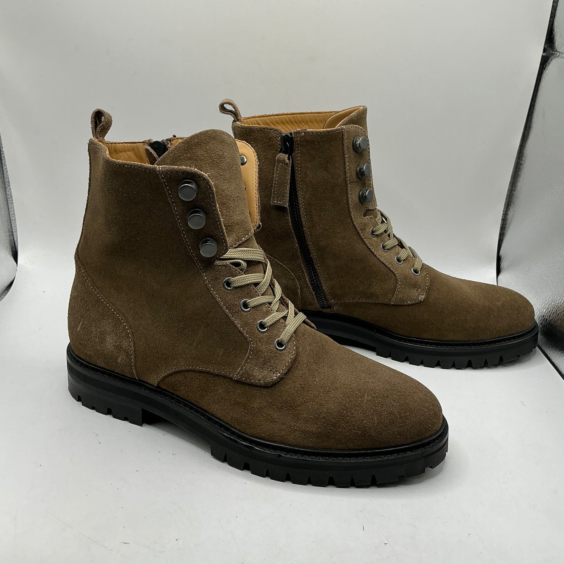 Reiss Ladies Brown Suede Boot