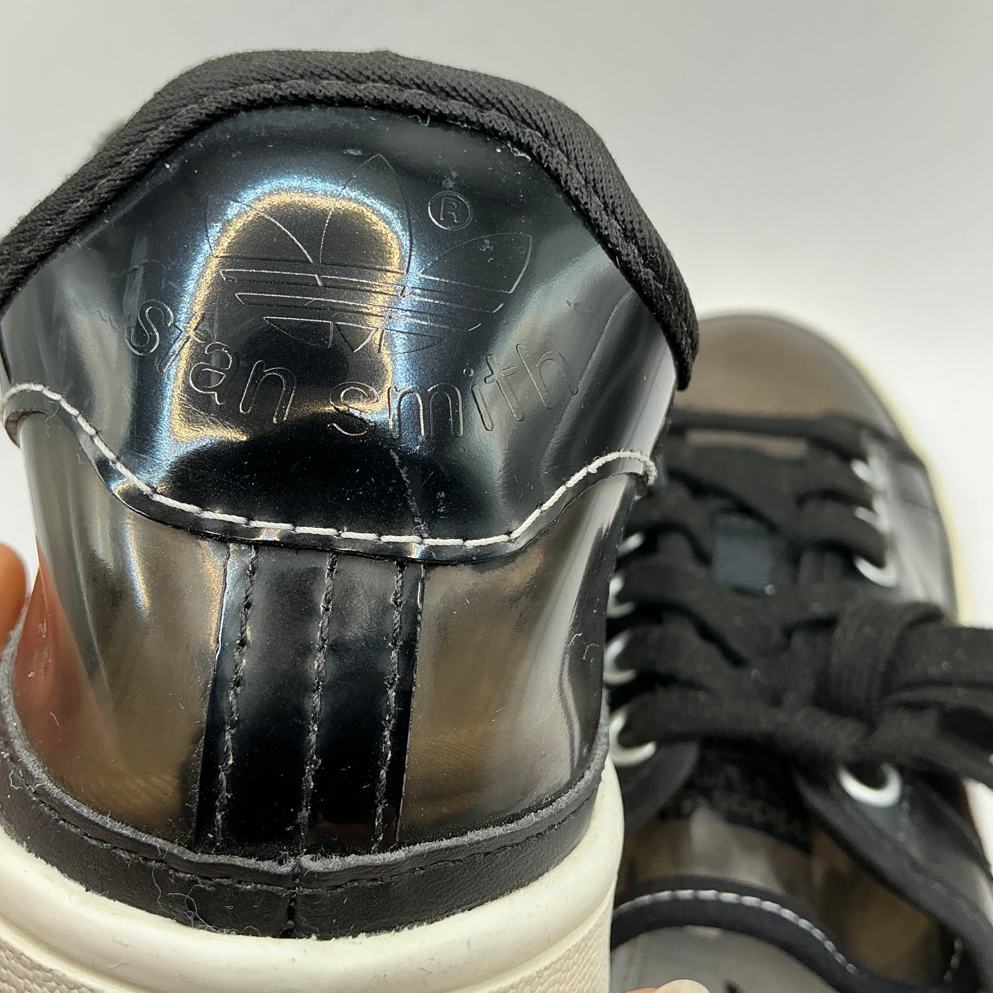 Adidas Stan Smith Black Translucent Trainers