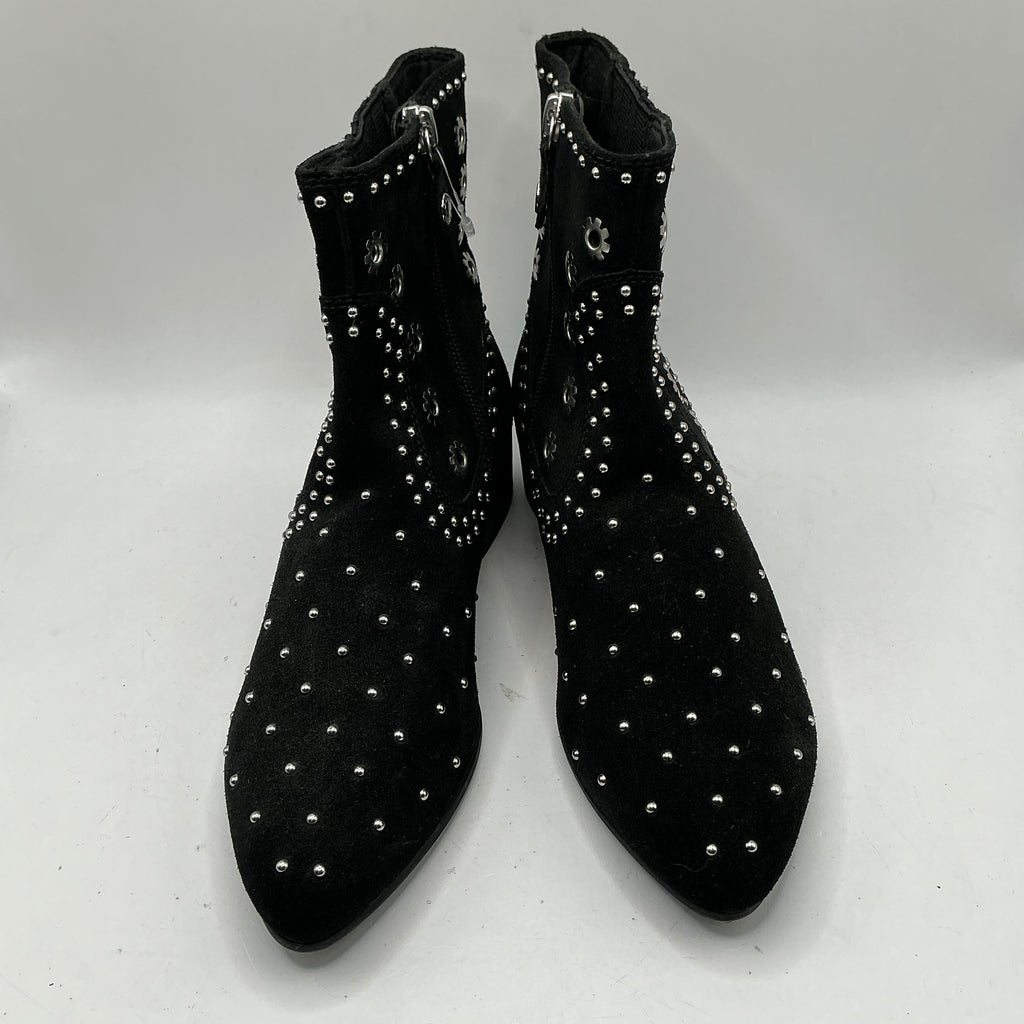 Geox ladies black suede boots
