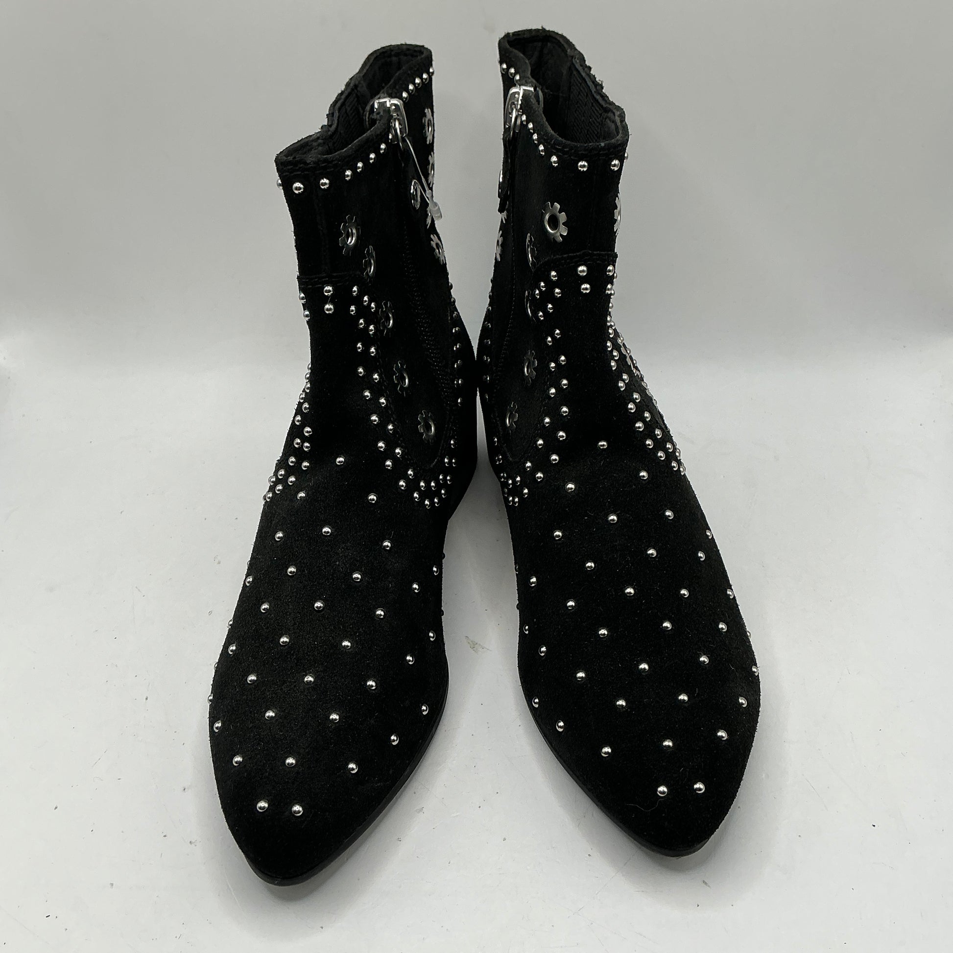 Geox ladies black suede boots