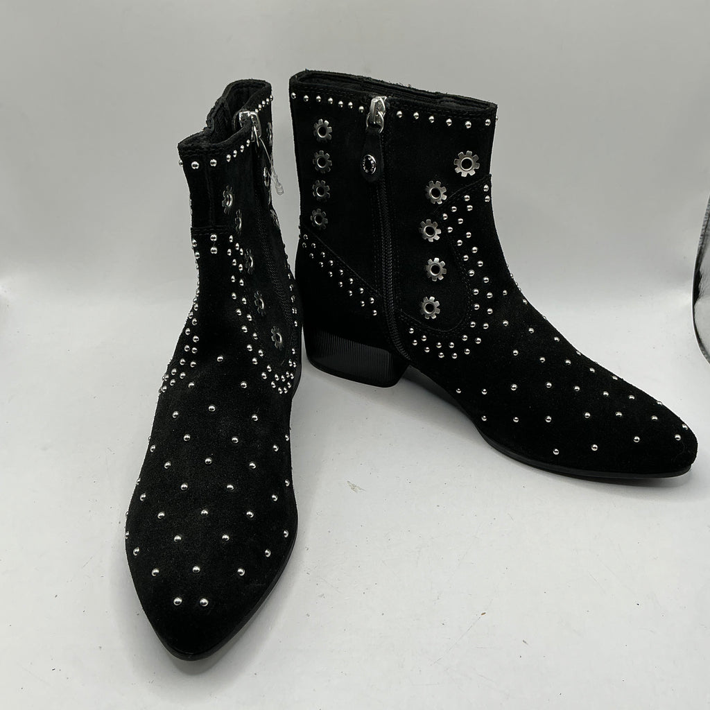 Geox ladies black suede boots