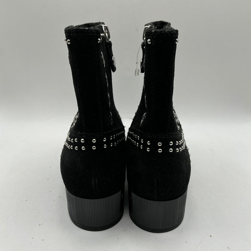 Geox ladies black suede boots