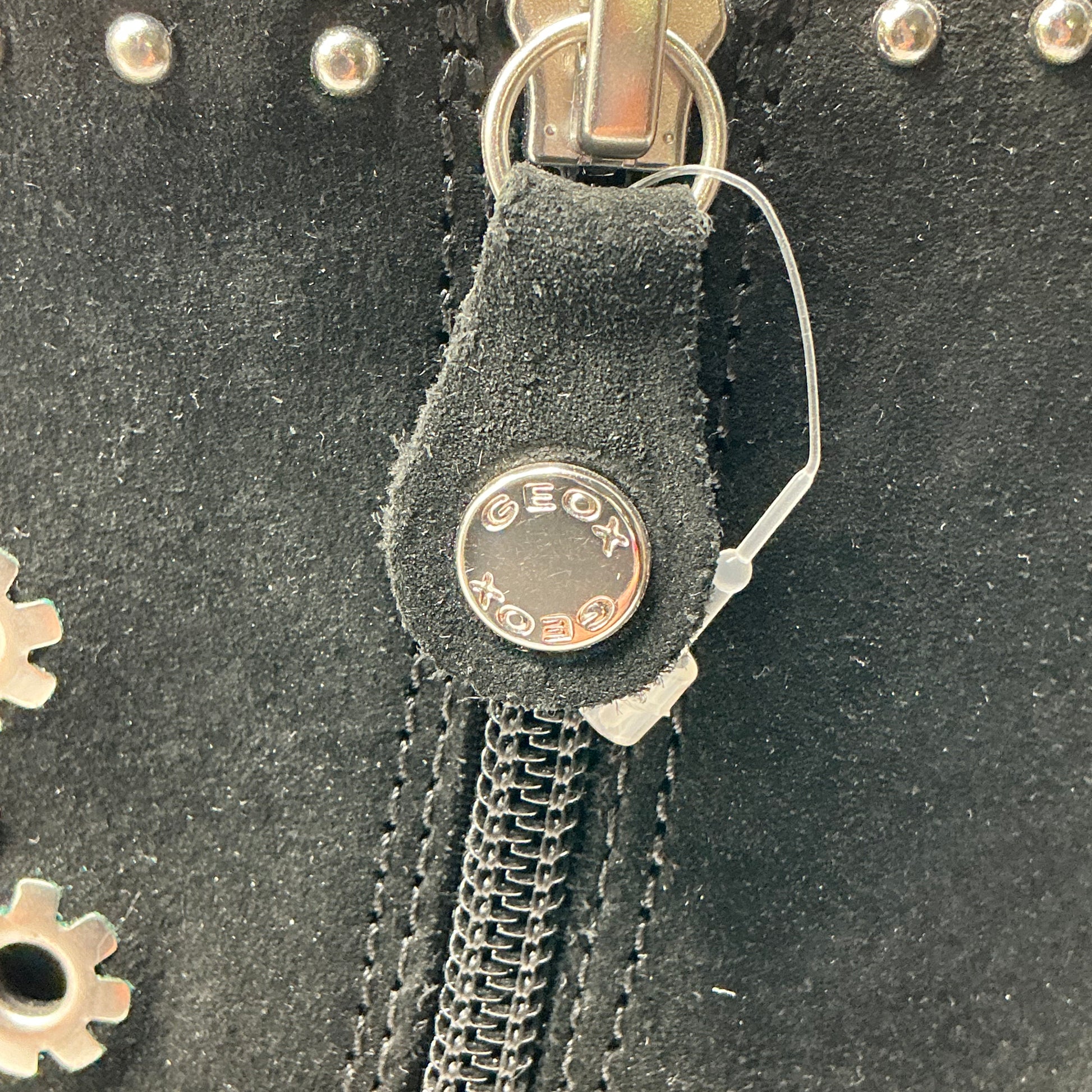 Geox ladies black suede boots