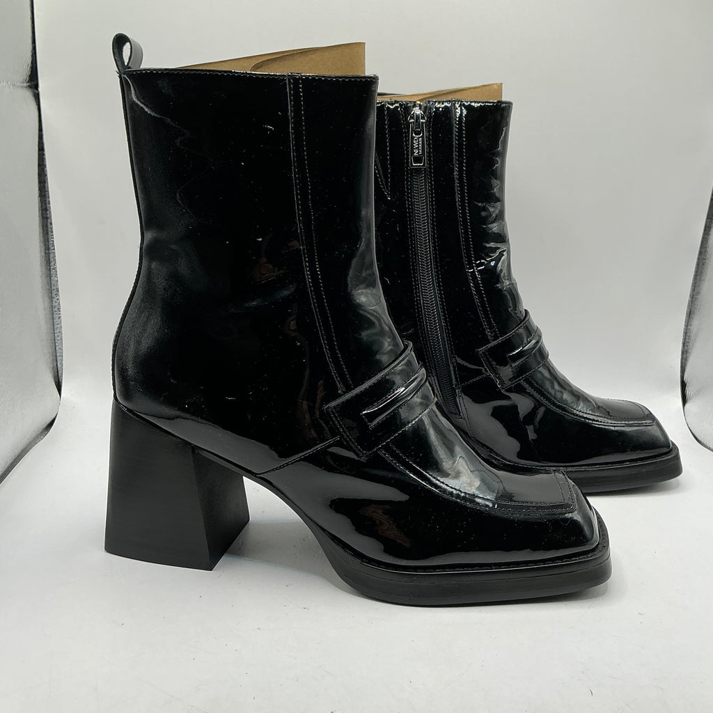 Newd Tamaris patent leather ankle boots