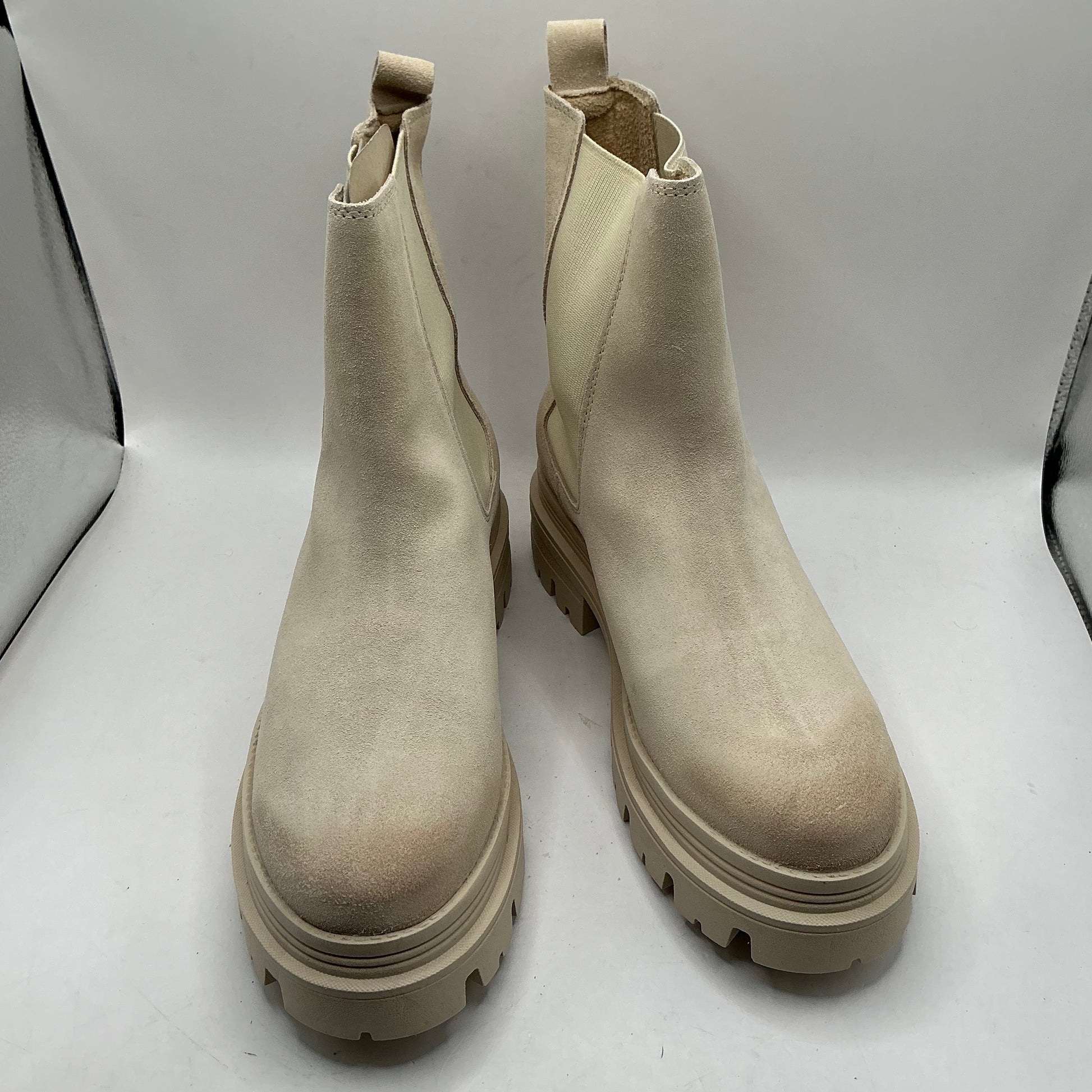 Tamaris ‘antelope’ chunky suede ankle boots