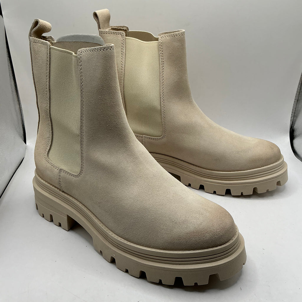 Tamaris ‘antelope’ chunky suede ankle boots