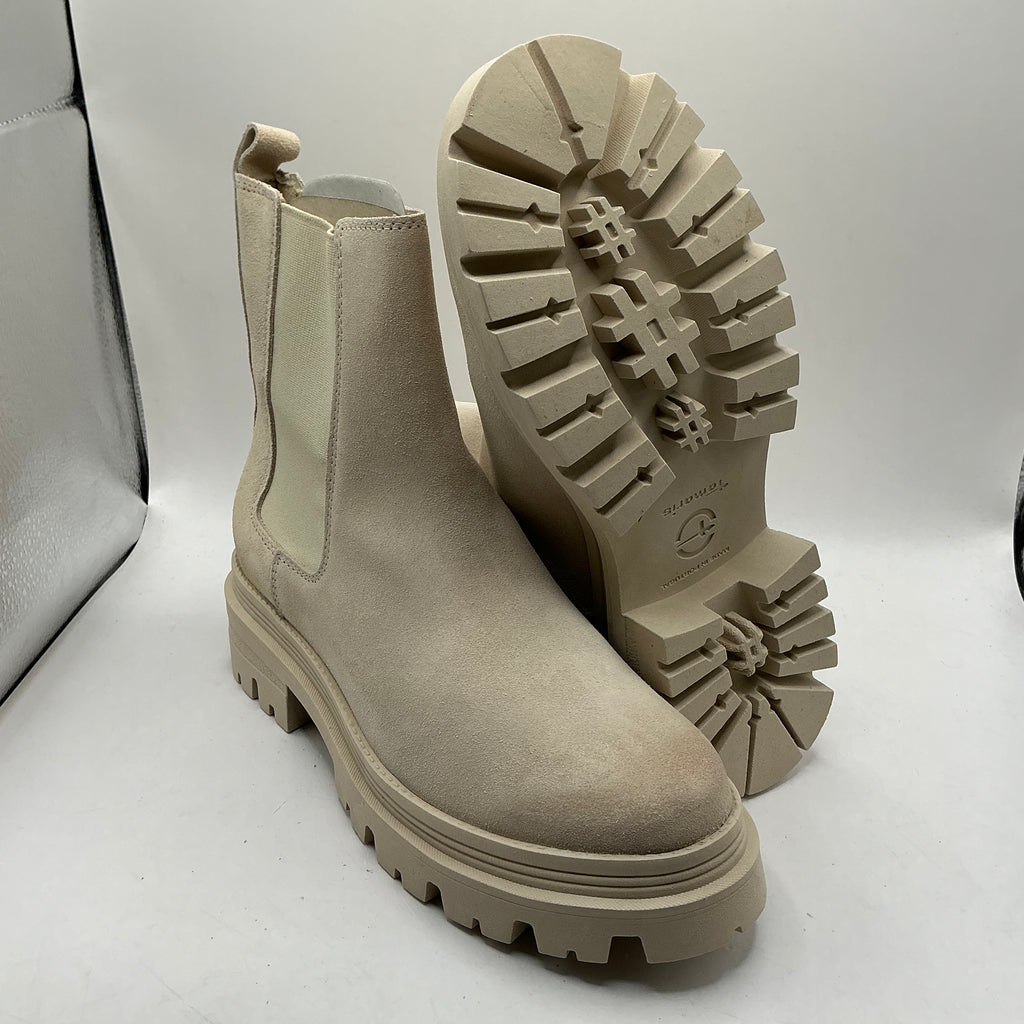 Tamaris ‘antelope’ chunky suede ankle boots