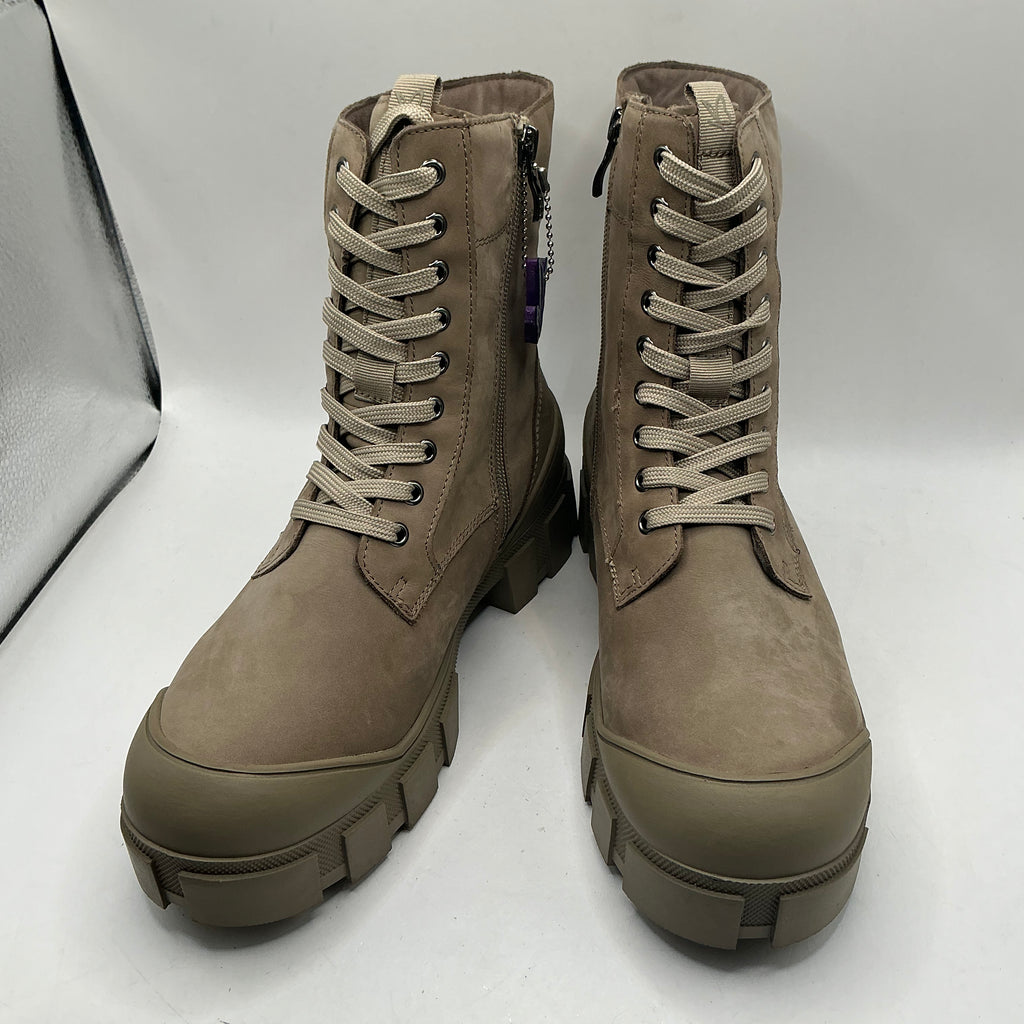 Caprice, Mud Nubuck  woolly lined ankle boots