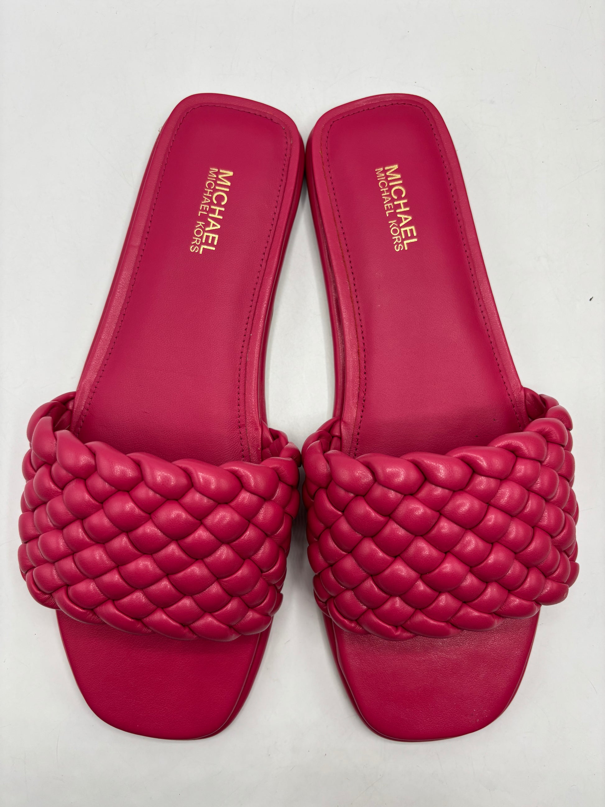 MICHAEL KORS Amelia braided sandal (size 5)