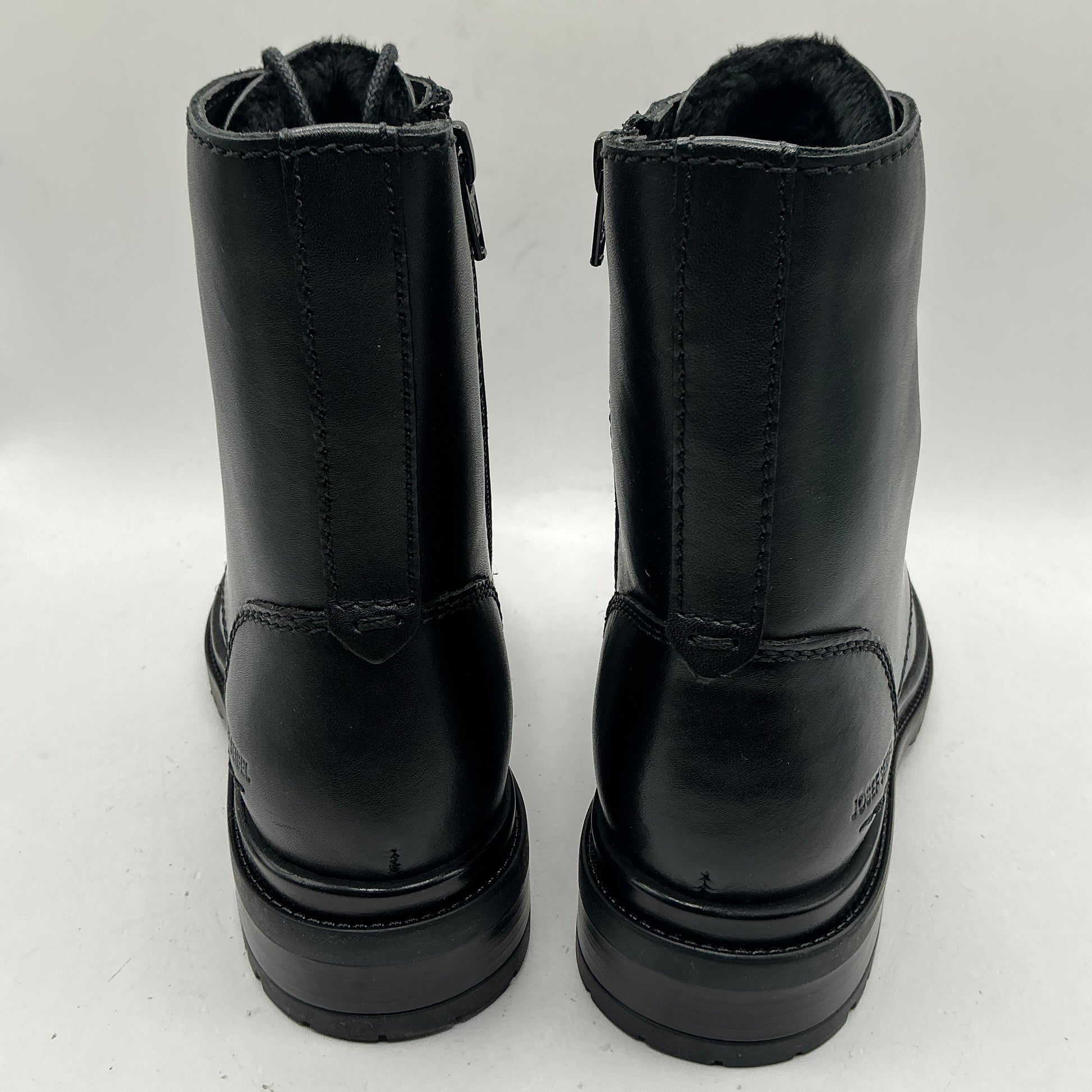 Josef seibel “Stacey 07” black leather ankle boots size 3