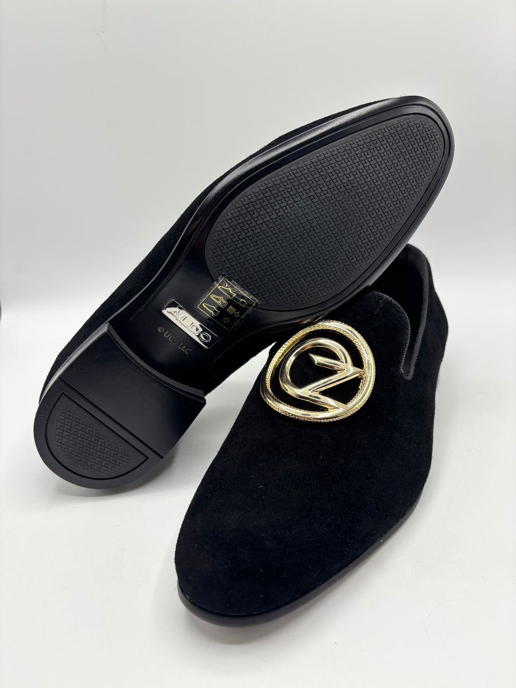 WICKED X ALDO unisex leather suede loafers, size 6.5 (40)
