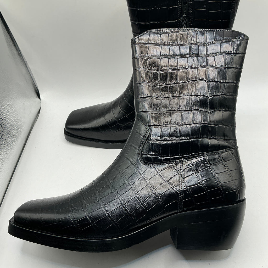 SCOTCH & SODA

Hannah, black Leather Ankle Boot