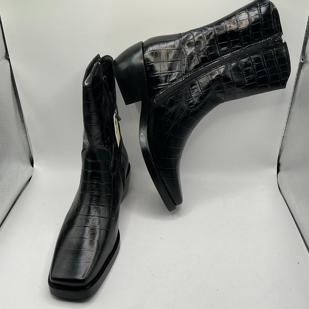 SCOTCH & SODA

Hannah, black Leather Ankle Boot