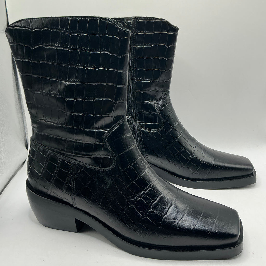 SCOTCH & SODA

Hannah, black Leather Ankle Boot