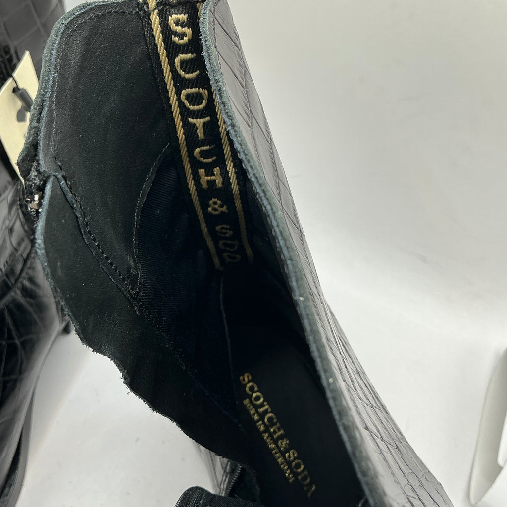 SCOTCH & SODA

Hannah, black Leather Ankle Boot