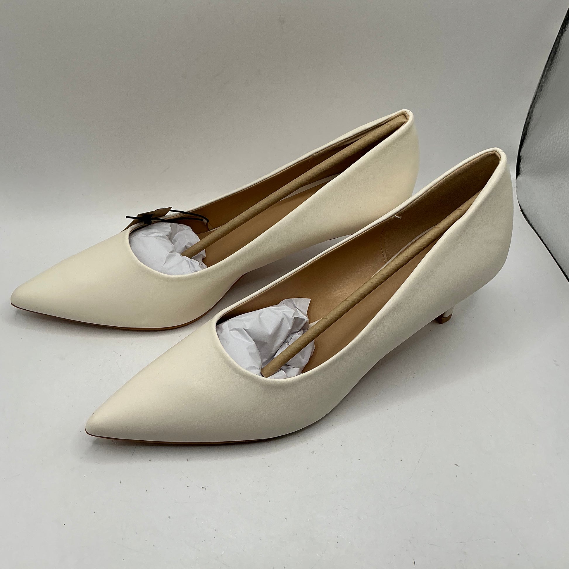 Anna Field off white heels