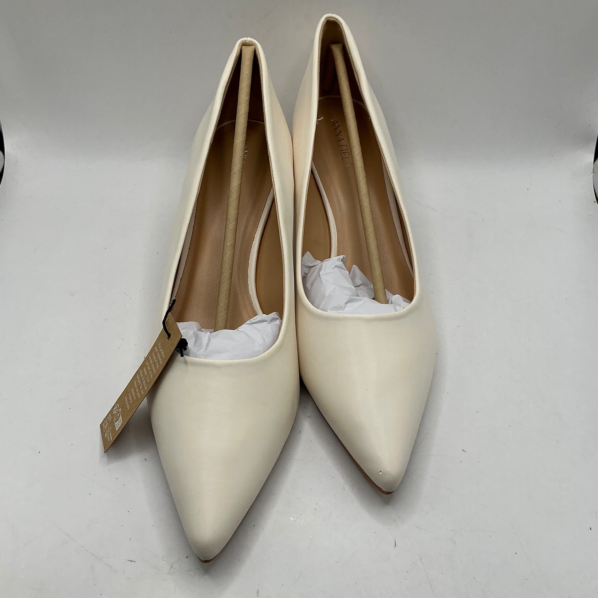 Anna Field off white heels