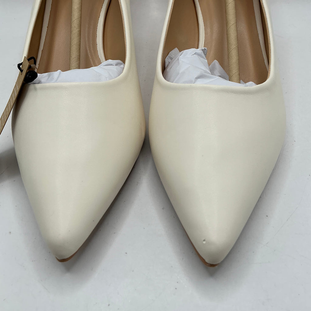 Anna Field off white heels