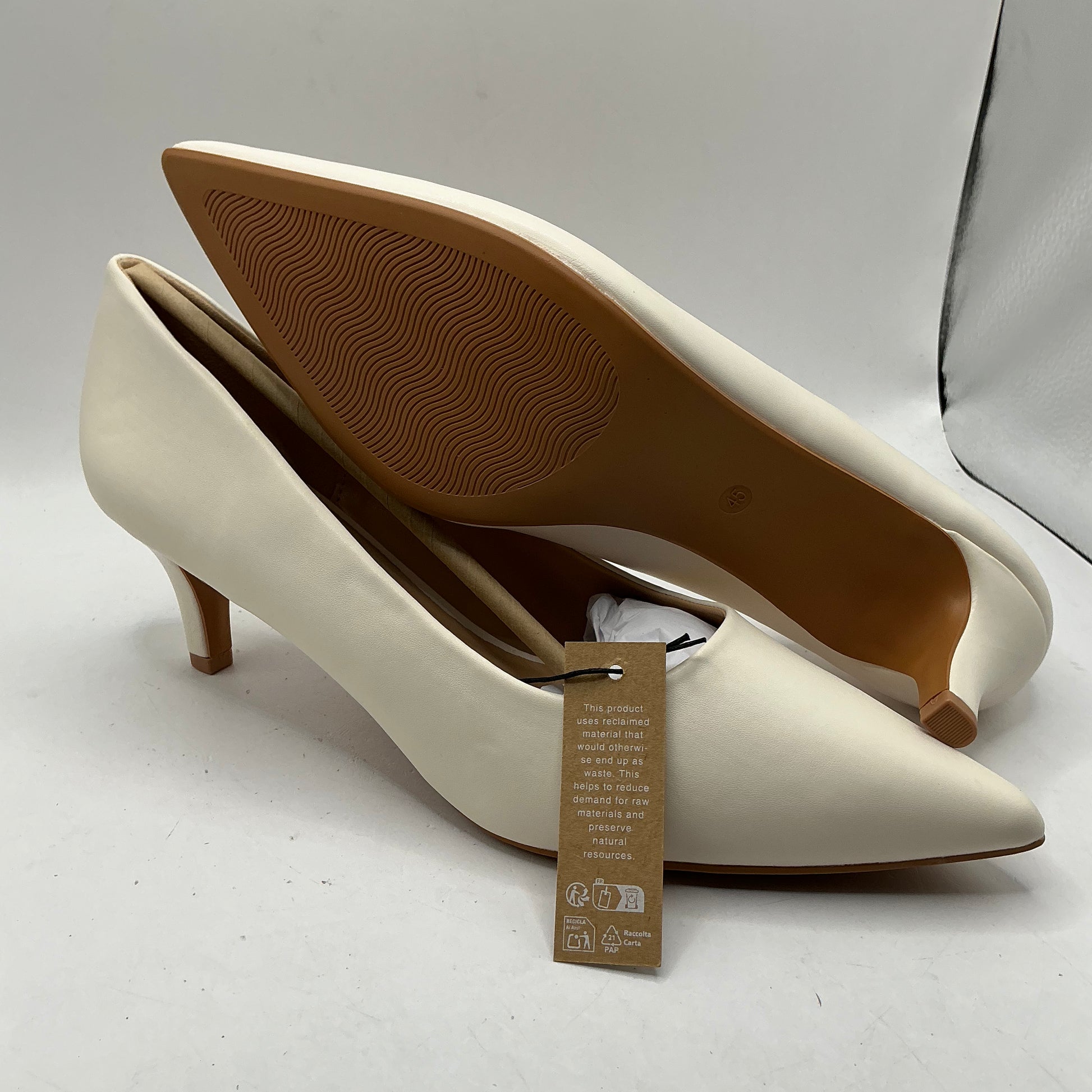 Anna Field off white heels
