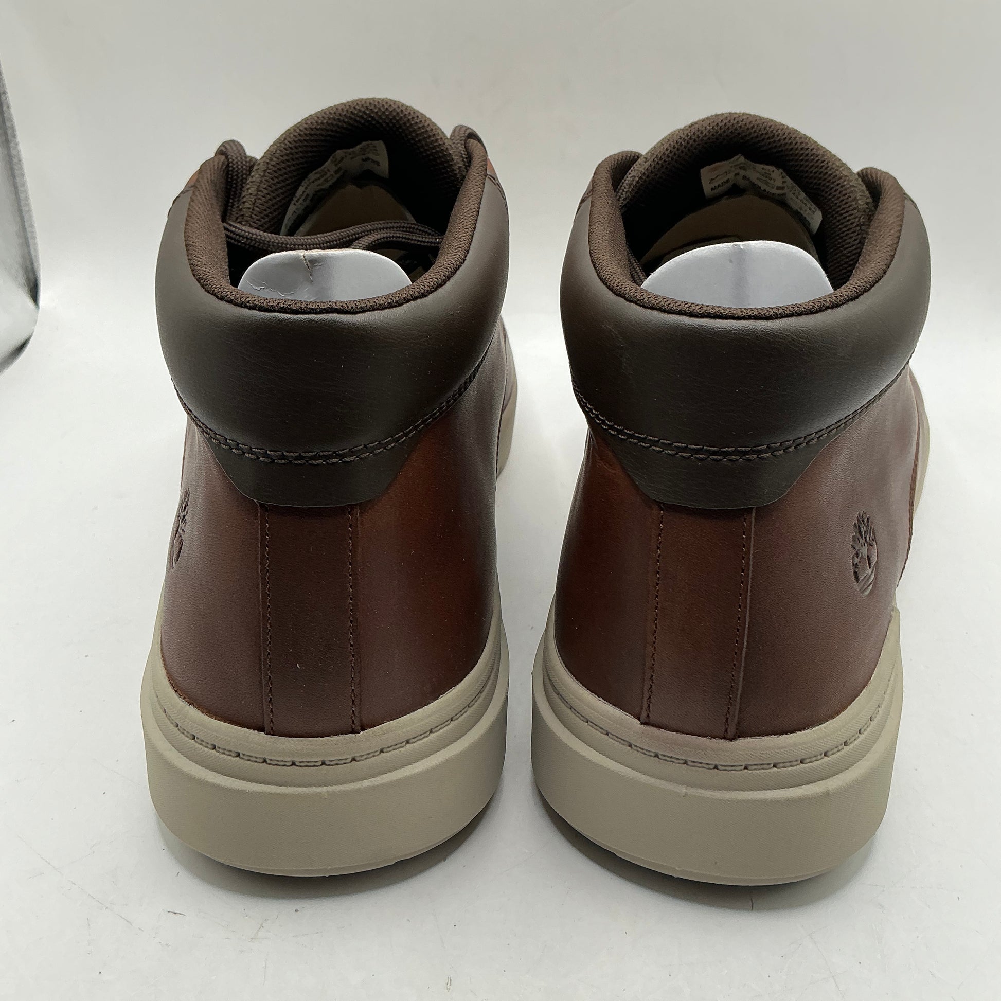 Timberland Seneca Bay chestnut leather boots