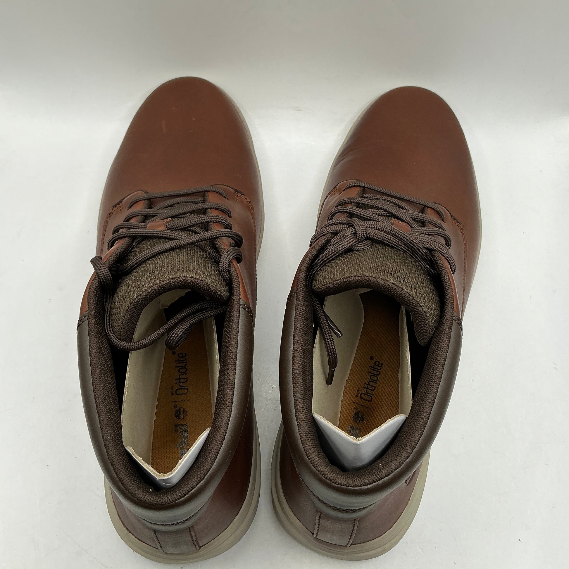 Timberland Seneca Bay chestnut leather boots