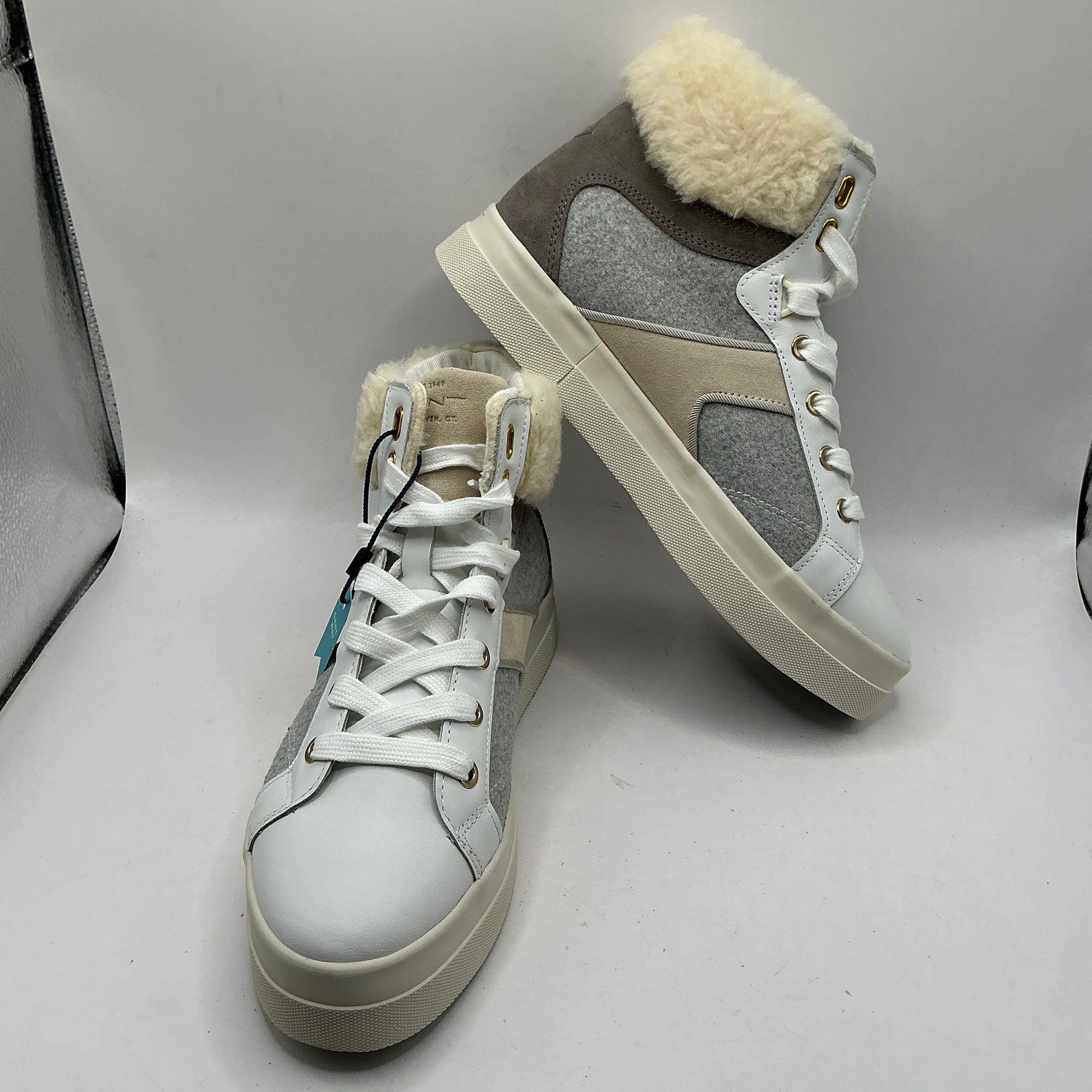 GANT
AVONA - High-top trainers - beige/white