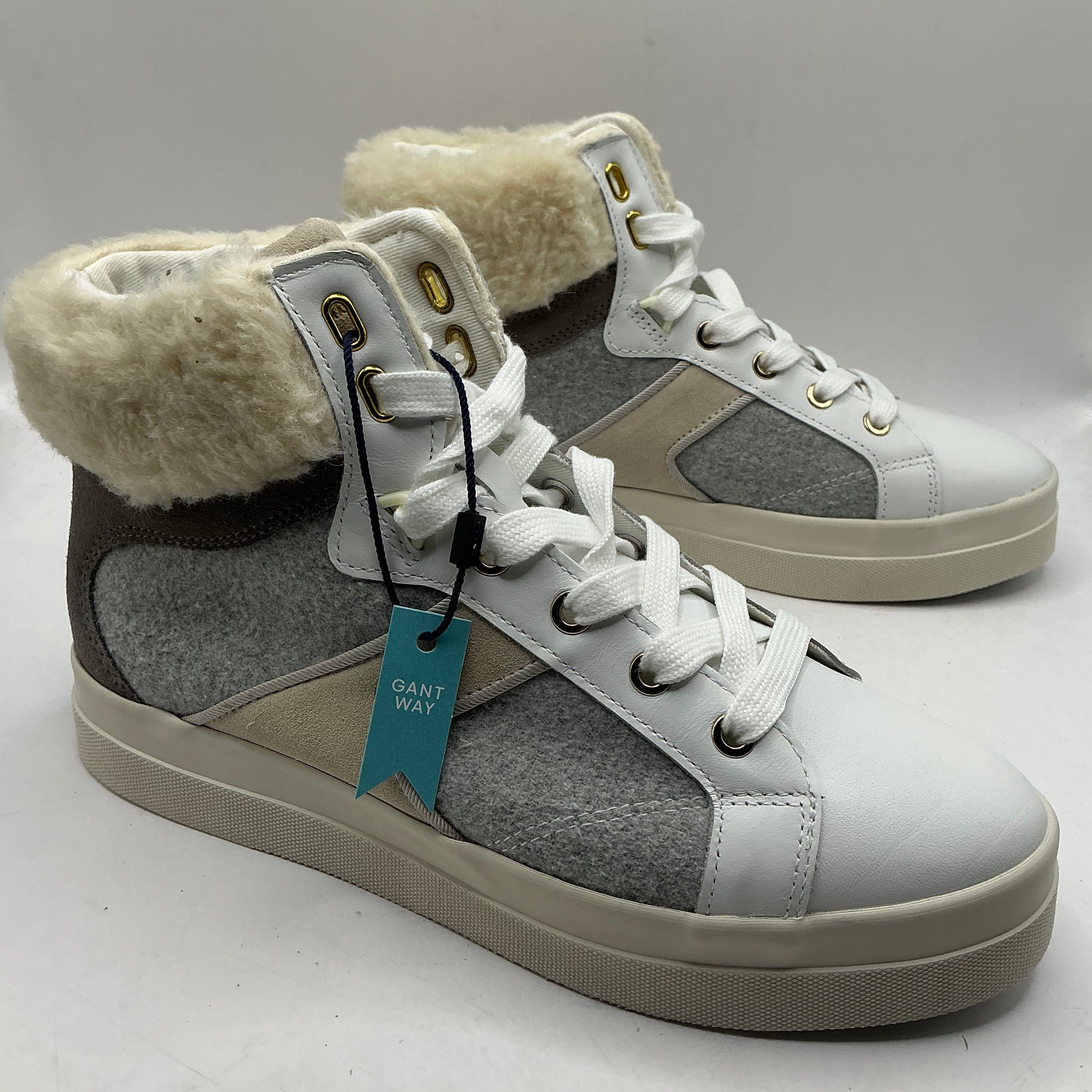 GANT
AVONA - High-top trainers - beige/white