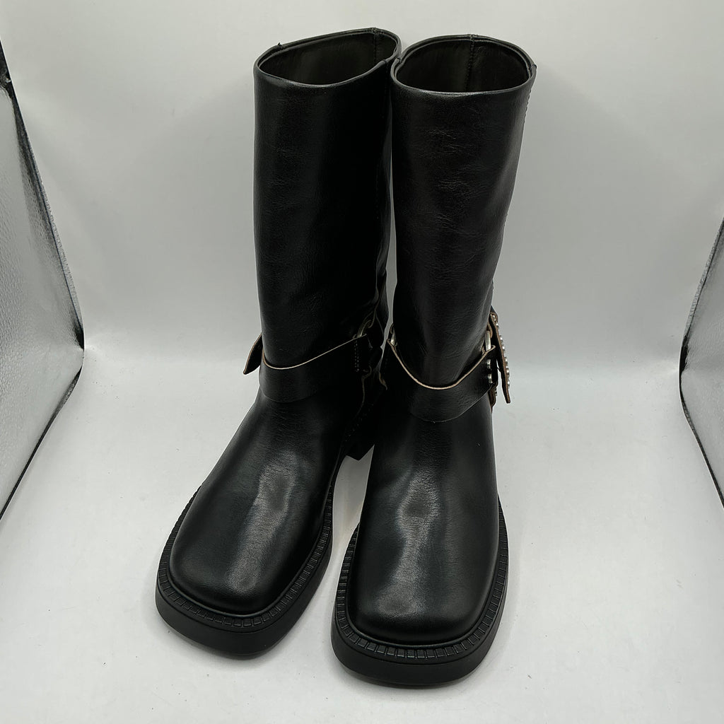 Miista
Maitea Boots, Black leather biker boots