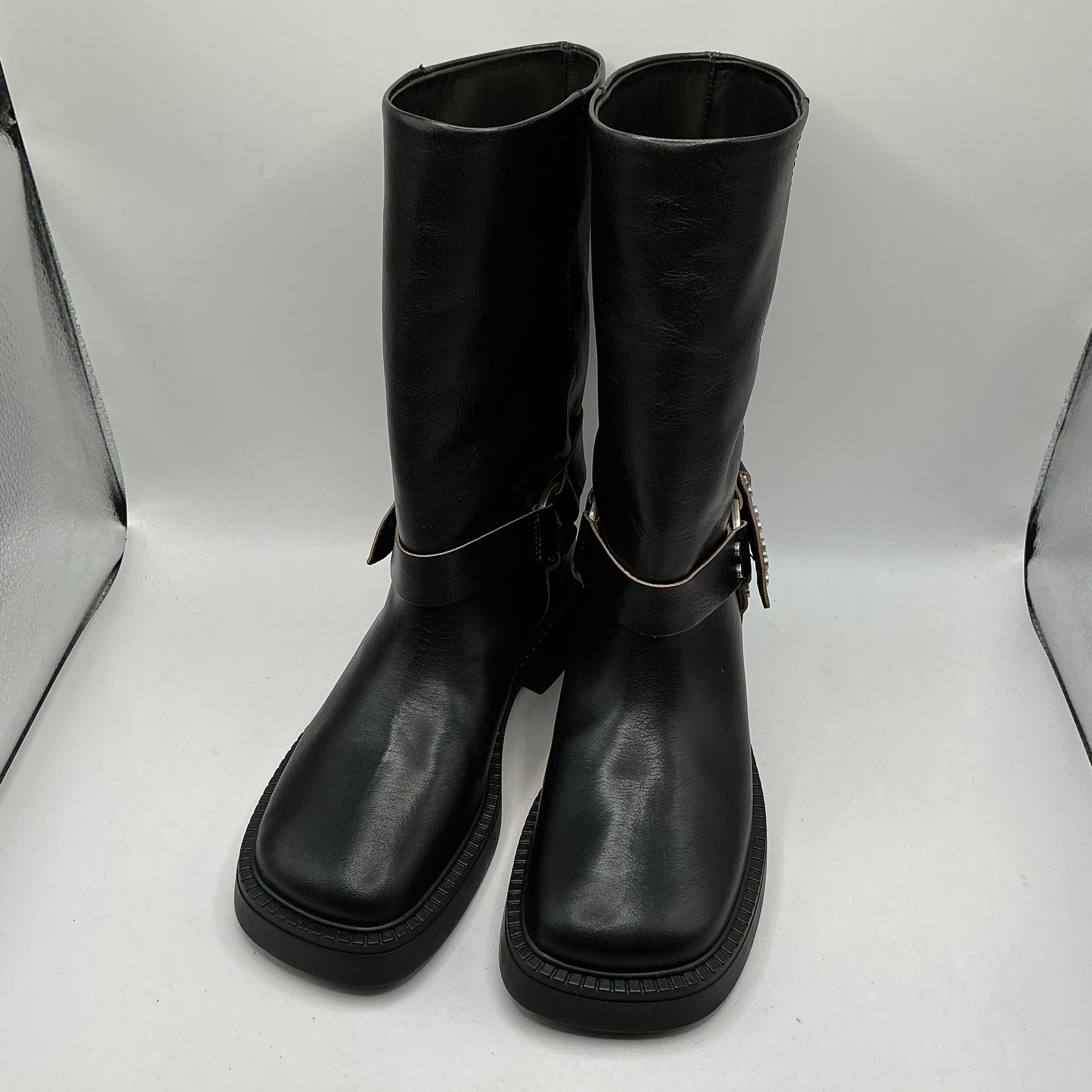 Miista
Maitea Boots, Black leather biker boots