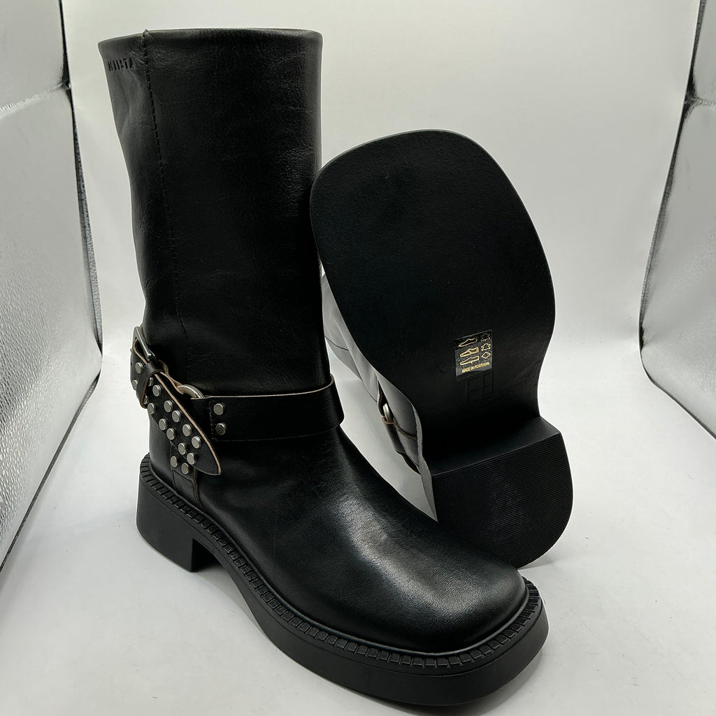 Miista
Maitea Boots, Black leather biker boots