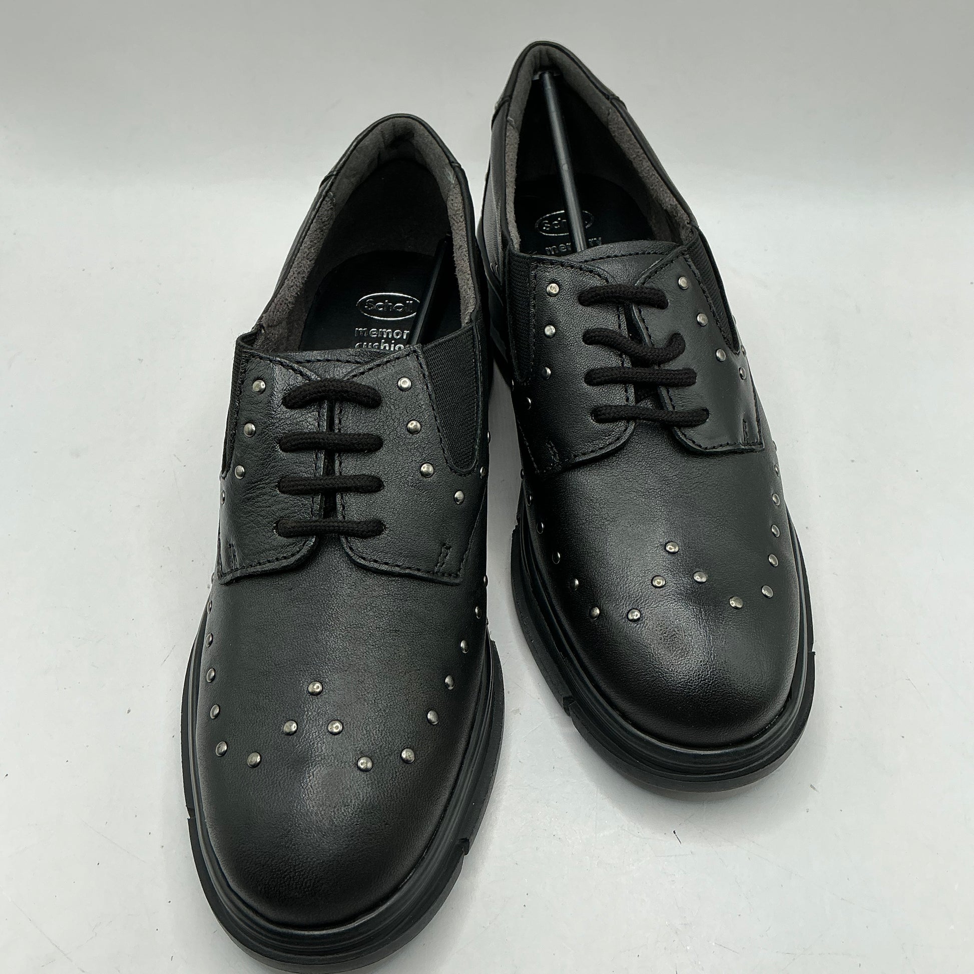 Scholl Bristol Studs leather shoes