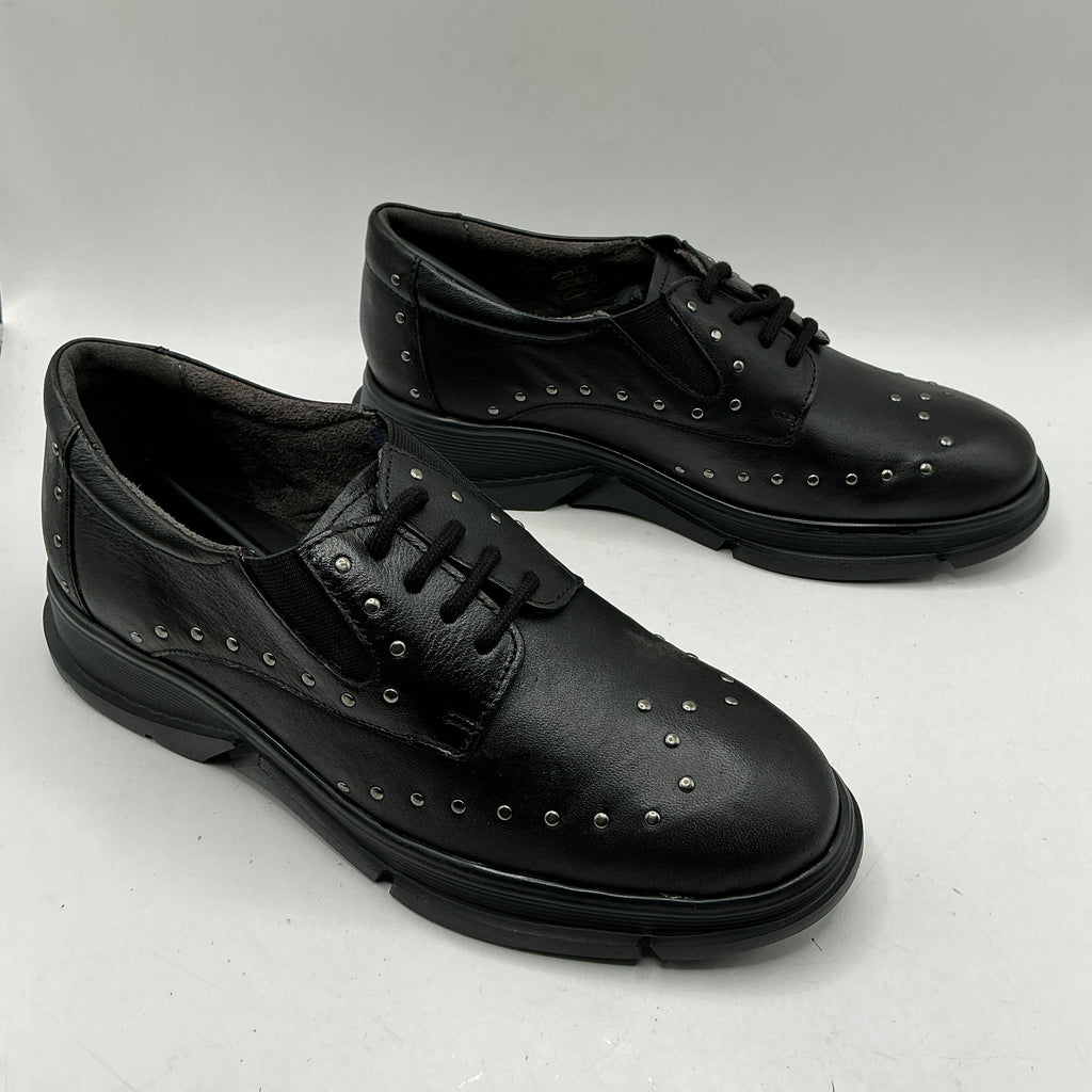 Scholl Bristol Studs leather shoes