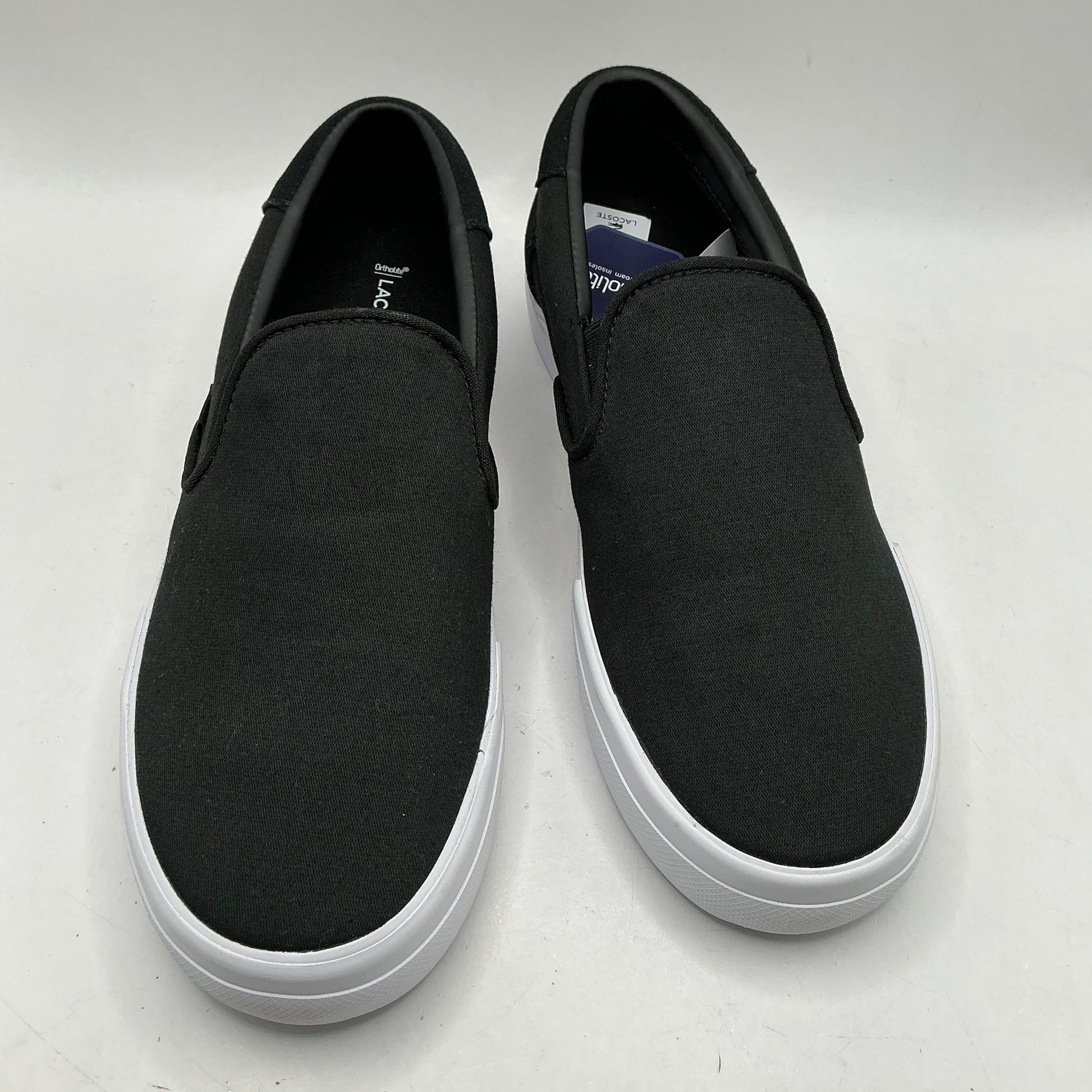 Lacoste Jump Swerve canvas slip on pumps