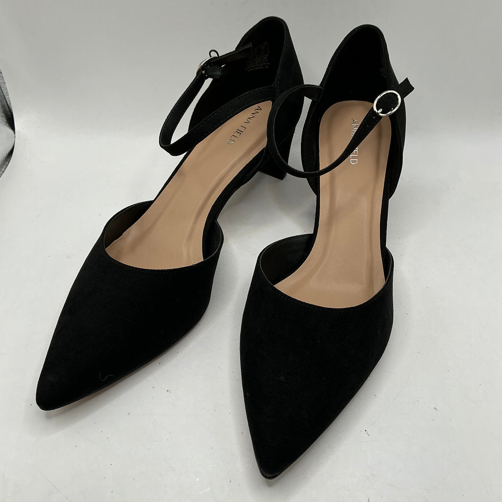 Anna Field, ladies faux suede shoes with ankle strap