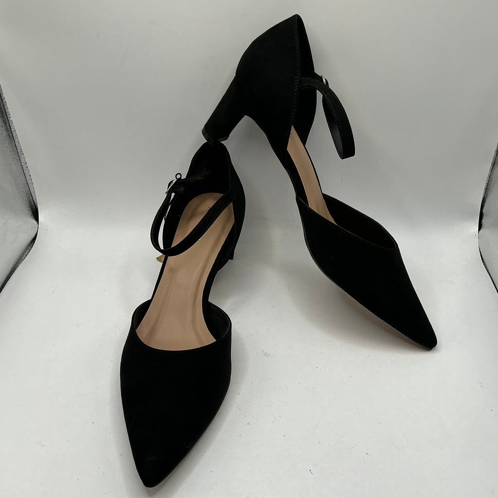 Anna Field, ladies faux suede shoes with ankle strap