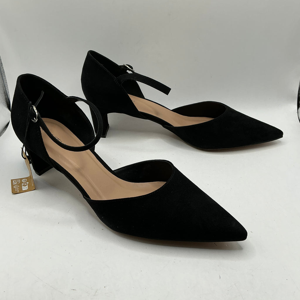 Anna Field, ladies faux suede shoes with ankle strap