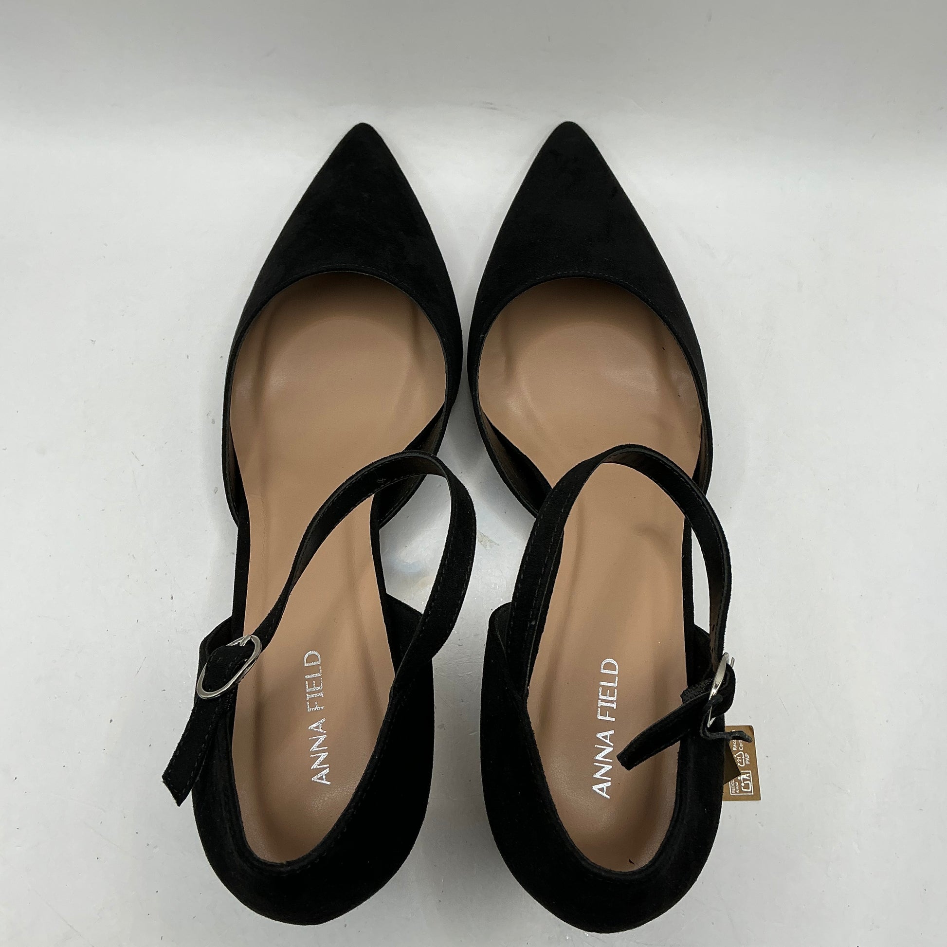 Anna Field, ladies faux suede shoes with ankle strap