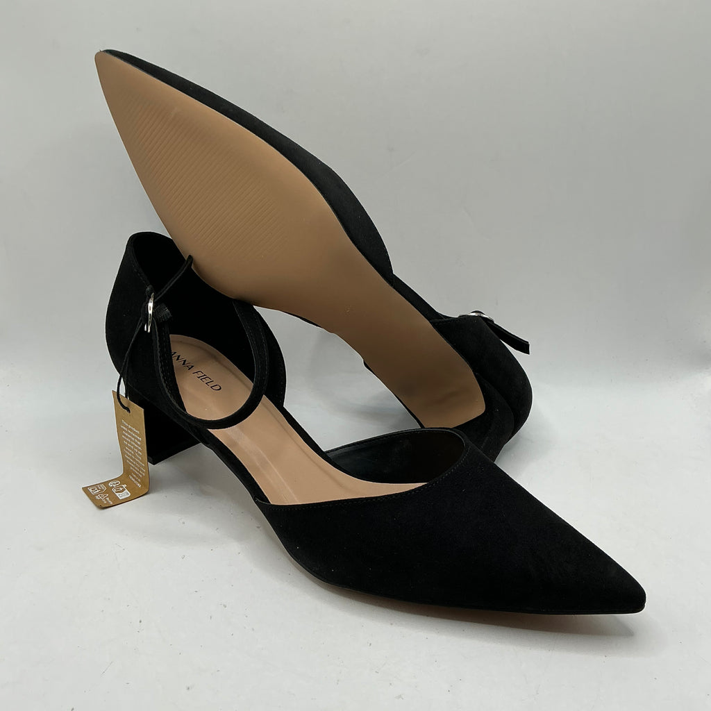 Anna Field, ladies faux suede shoes with ankle strap