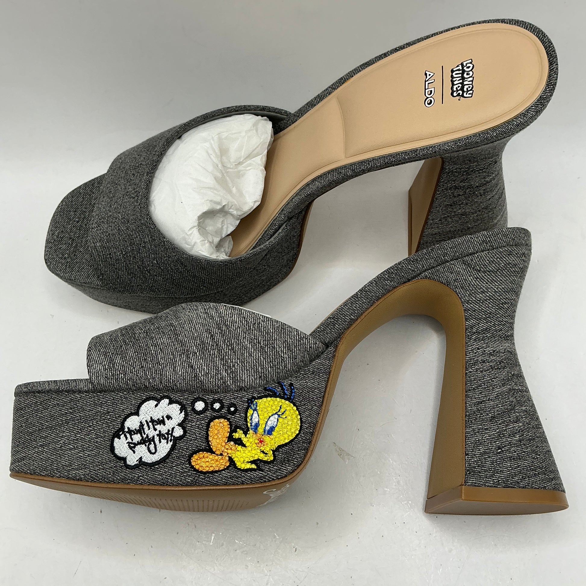 Aldo, looney tunes platform mules
