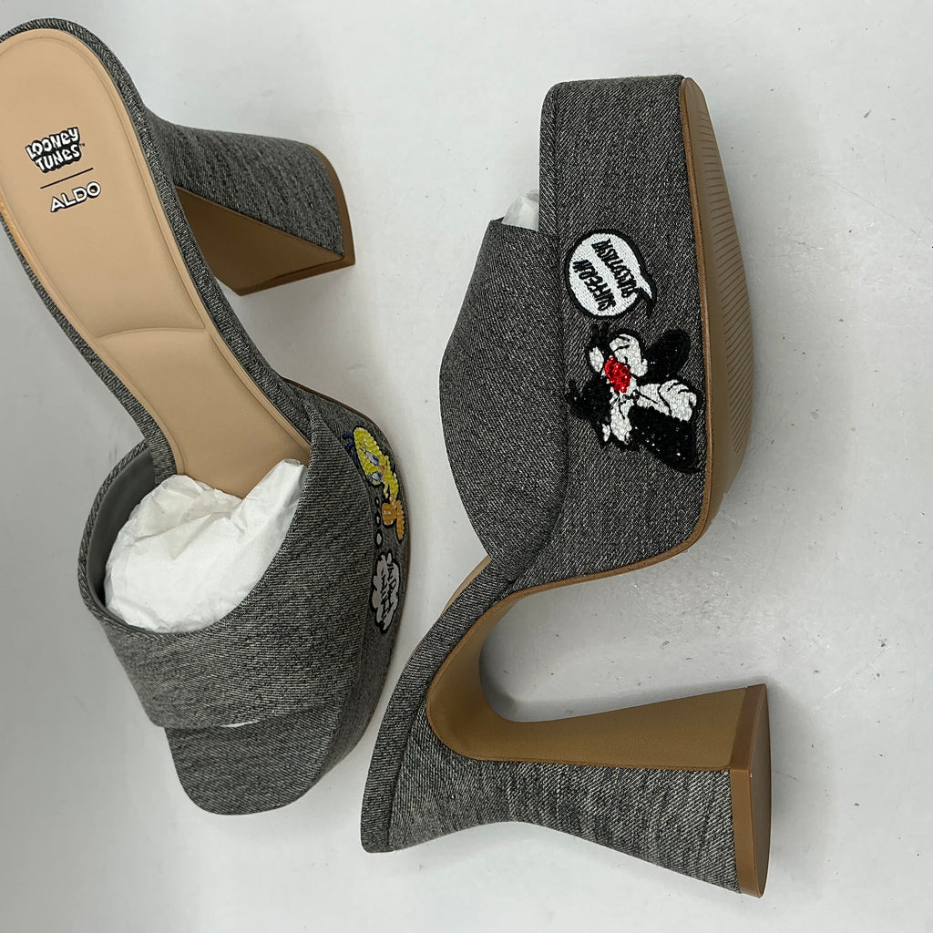 Aldo, looney tunes platform mules