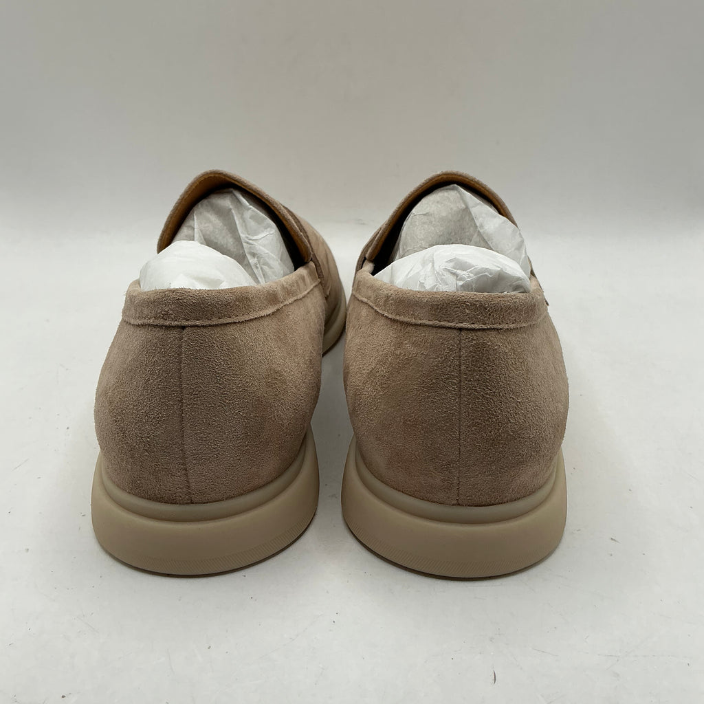 Kazar soft pink suede ladies loafers